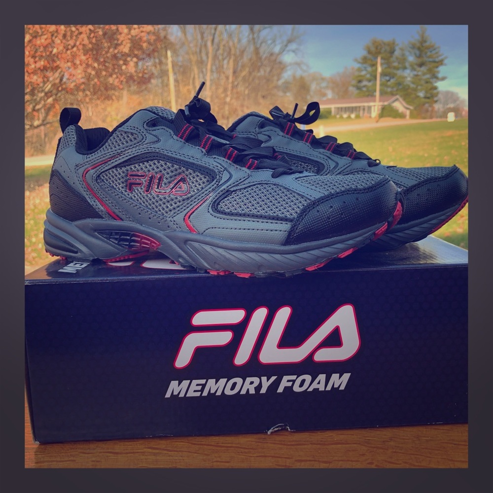 Men’s Fila Memory Foam Tennis Coolmax NWT